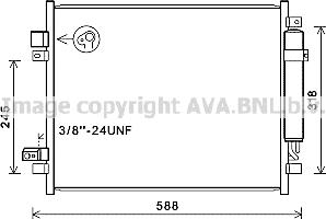 Prasco DN5428D - Condensator, climatizare allinparts.ro