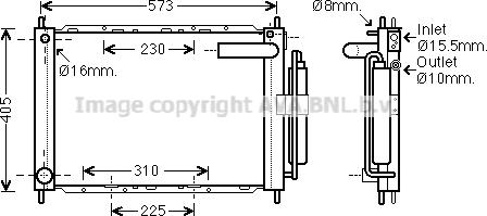 Prasco DNM370 - Modul racire allinparts.ro