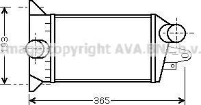Prasco FD4354 - Intercooler, compresor - allinparts.ro