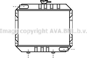 Prasco FD2009 - Radiator, racire motor - allinparts.ro