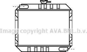 Prasco FD2012 - Radiator, racire motor - allinparts.ro