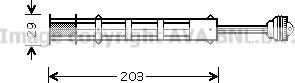 Prasco FTD282 - Uscator,aer conditionat allinparts.ro