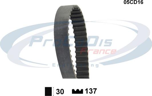 Procodis France 05CD16 - Curea de distributie allinparts.ro