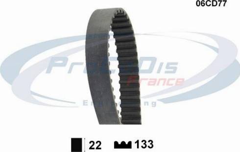 Procodis France KTD1017 - Set curea de distributie - allinparts.ro