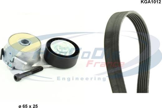 Procodis France KGA1012 - Set curea transmisie cu caneluri allinparts.ro