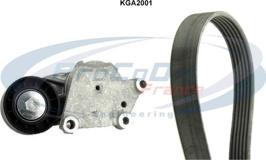 Procodis France KGA2001 - Set curea transmisie cu caneluri - allinparts.ro