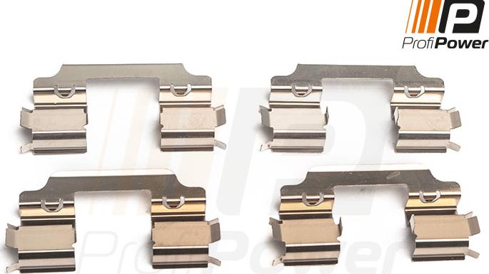 ProfiPower 9B1059 - Set accesorii, placute frana allinparts.ro