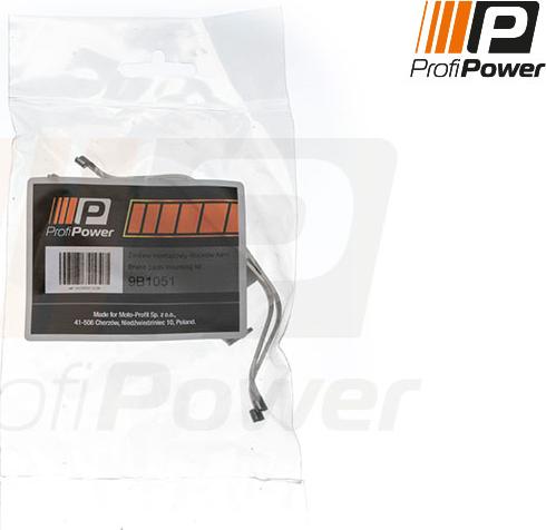 ProfiPower 9B1051 - Set accesorii, placute frana - allinparts.ro