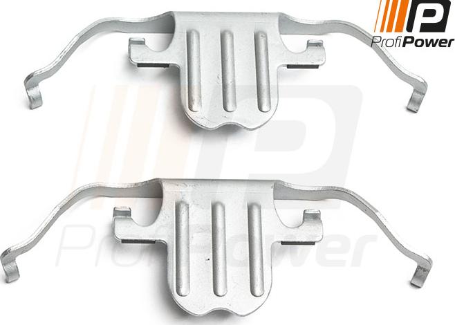 ProfiPower 9B1063 - Set accesorii, placute frana - allinparts.ro