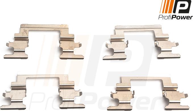 ProfiPower 9B1067 - Set accesorii, placute frana allinparts.ro