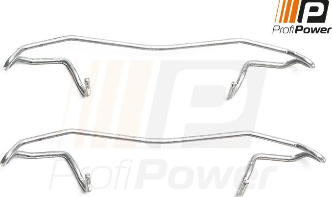 ProfiPower 9B1006 - Set accesorii, placute frana - allinparts.ro