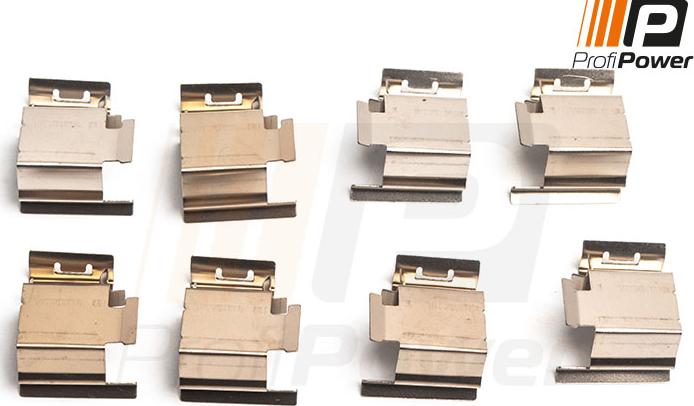 ProfiPower 9B1007 - Set accesorii, placute frana - allinparts.ro