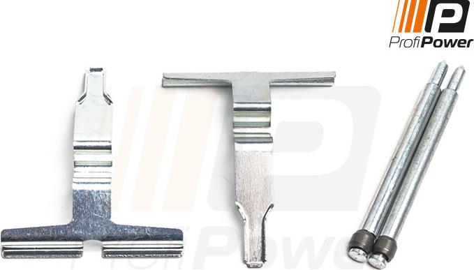 ProfiPower 9B1015 - Set accesorii, placute frana allinparts.ro