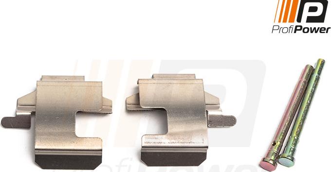 ProfiPower 9B1012 - Set accesorii, placute frana - allinparts.ro