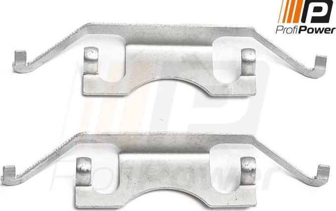 ProfiPower 9B1075 - Set accesorii, placute frana allinparts.ro