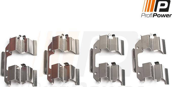 ProfiPower 9B1149 - Set accesorii, placute frana allinparts.ro