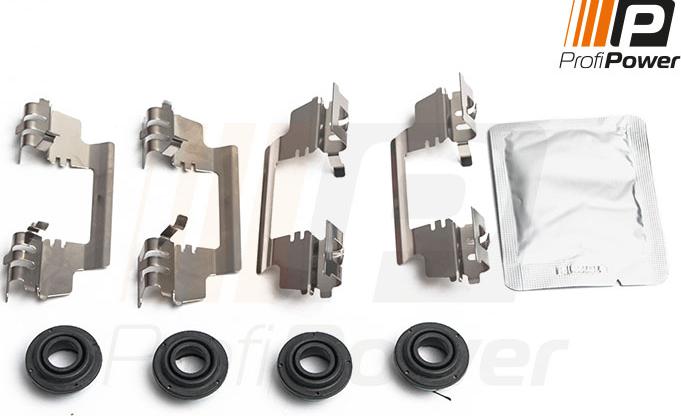 ProfiPower 9B1144 - Set accesorii, placute frana - allinparts.ro