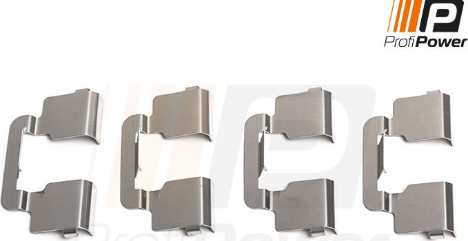 ProfiPower 9B1146 - Set accesorii, placute frana allinparts.ro