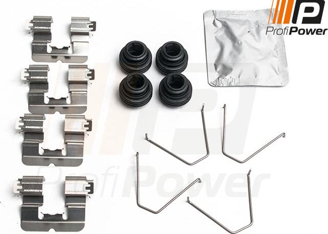 ProfiPower 9B1169 - Set accesorii, placute frana - allinparts.ro