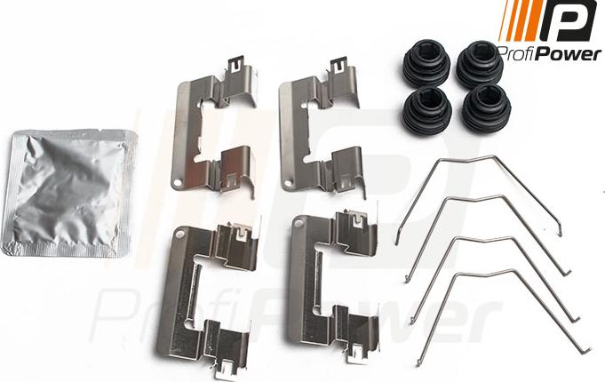 ProfiPower 9B1162 - Set accesorii, placute frana - allinparts.ro
