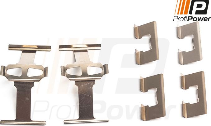 ProfiPower 9B1108 - Set accesorii, placute frana allinparts.ro