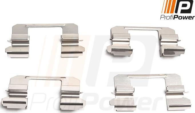 ProfiPower 9B1170 - Set accesorii, placute frana - allinparts.ro