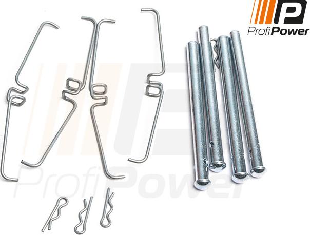 ProfiPower 9B1172 - Set accesorii, placute frana allinparts.ro