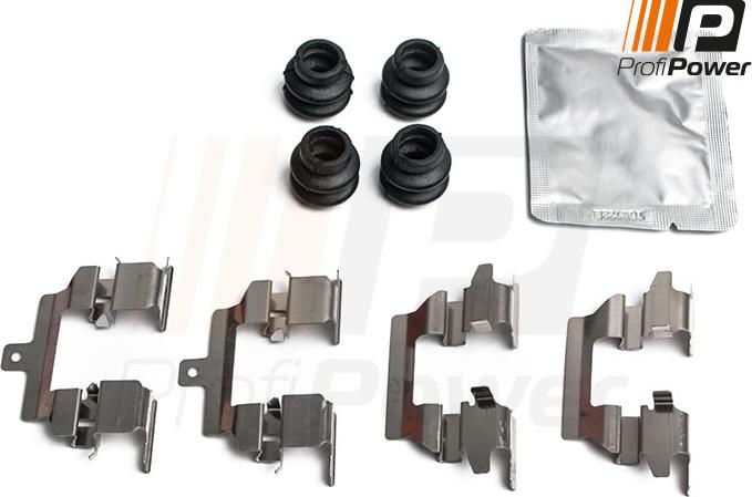 ProfiPower 9B1200 - Set accesorii, placute frana allinparts.ro