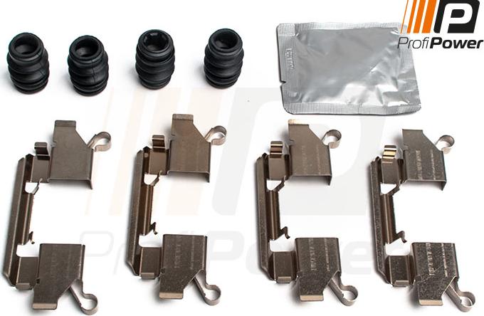 ProfiPower 9B1202 - Set accesorii, placute frana - allinparts.ro
