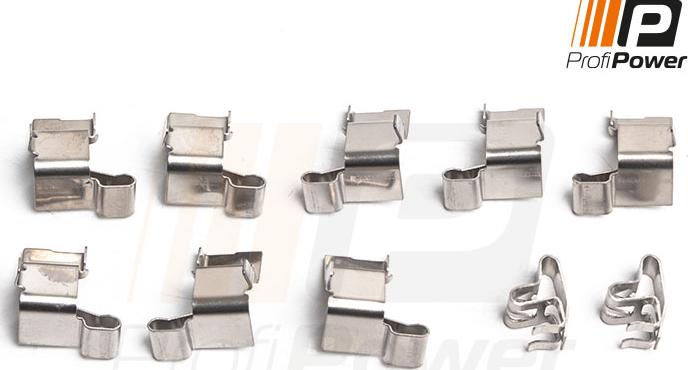 ProfiPower 9B1219 - Set accesorii, placute frana allinparts.ro