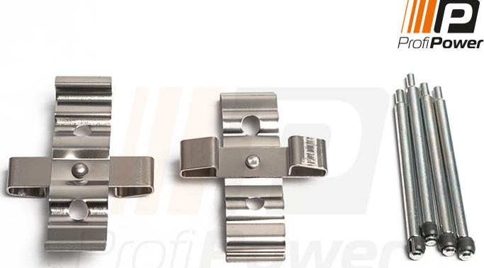 ProfiPower 9B1221 - Set accesorii, placute frana allinparts.ro