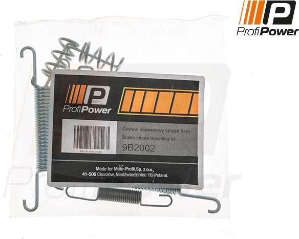 ProfiPower 9B2002 - Set accesorii, saboti frana parcare allinparts.ro