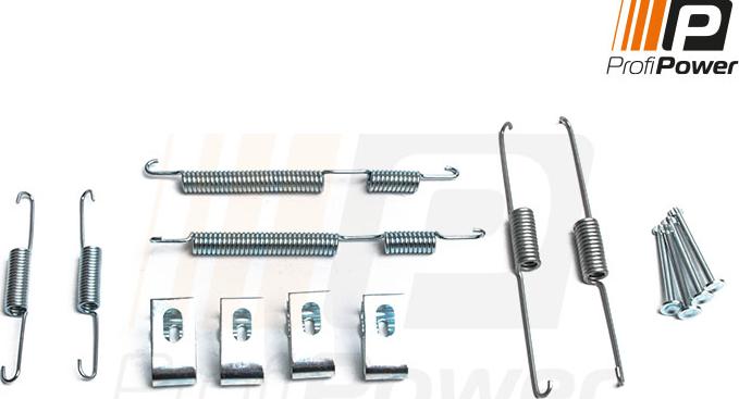 ProfiPower 9B2158 - Set accesorii, sabot de frana - allinparts.ro