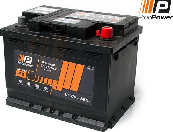 ProfiPower PP-600 EFB - Baterie de pornire - allinparts.ro