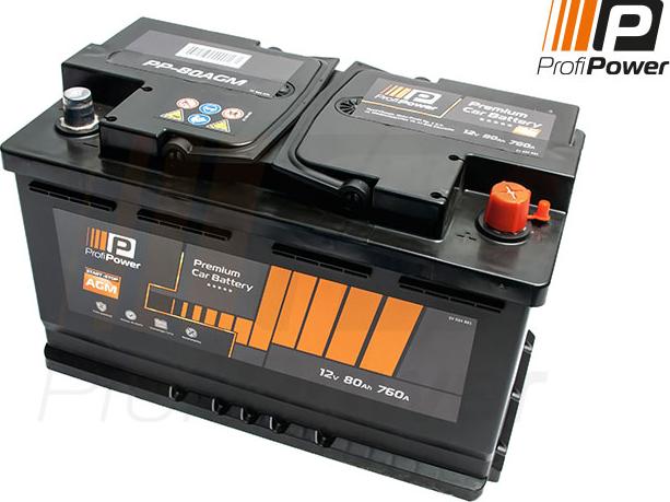 ProfiPower PP-800 AGM - Baterie de pornire allinparts.ro