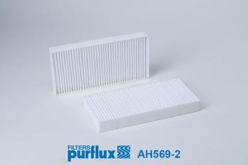 Purflux AH569-2 - Filtru, aer habitaclu allinparts.ro