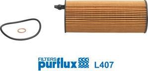 Purflux L407 - Filtru ulei - allinparts.ro
