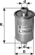 PZL Filters FPW02 - Filtru combustibil - allinparts.ro