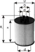 PZL Filters WO1560X - Filtru ulei allinparts.ro