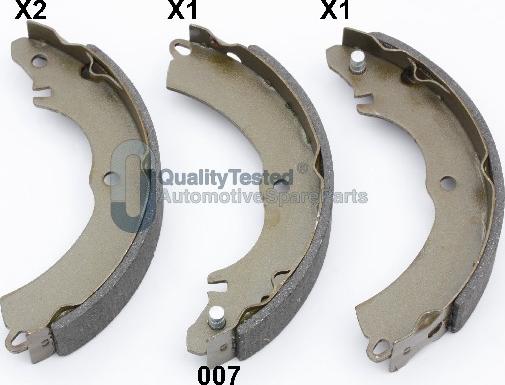 QUALITY TESTED GF007JM - Set saboti frana - allinparts.ro