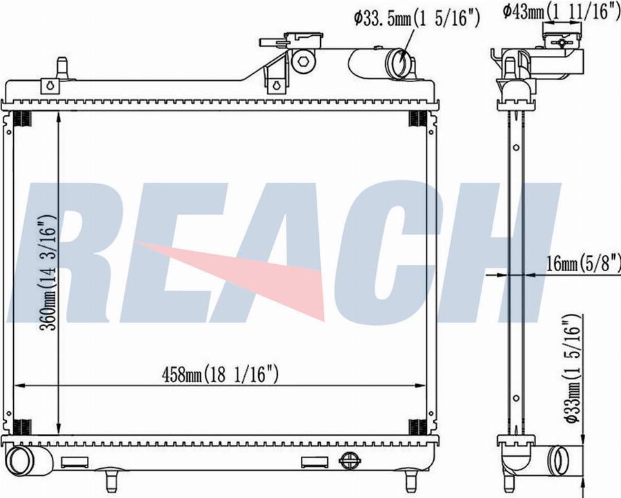 CARRO 015506320 - Radiator, racire motor - allinparts.ro