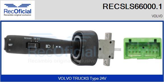 RECOFICIAL RECSLS66000.1 - Comutator coloana directie allinparts.ro