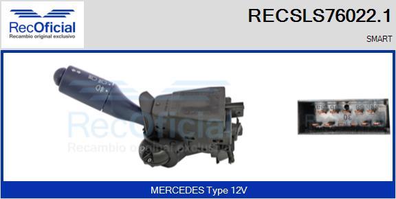RECOFICIAL RECSLS76022.1 - Comutator coloana directie allinparts.ro