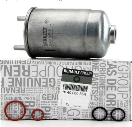 RENAULT 164006435R - Filtru combustibil allinparts.ro