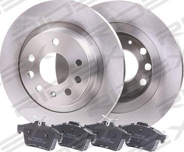 RIDEX 3405B0216 - Set frana, frana disc allinparts.ro