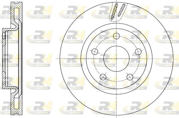 Roadhouse 61683.10 - Disc frana allinparts.ro