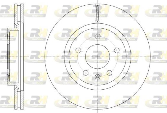 Roadhouse 61829.10 - Disc frana allinparts.ro