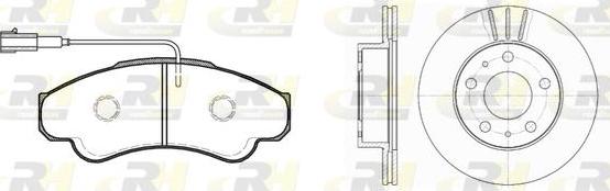 Roadhouse 8959.00 - Set frana, frana disc - allinparts.ro