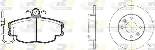 Roadhouse 8141.00 - Set frana, frana disc - allinparts.ro