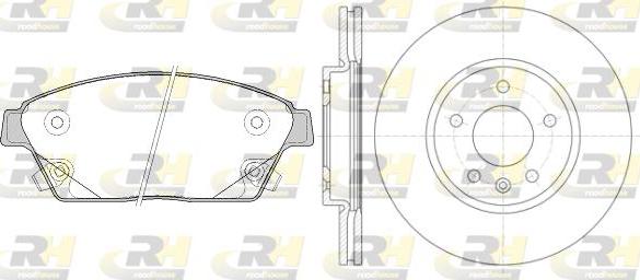 Roadhouse 81431.00 - Set frana, frana disc allinparts.ro